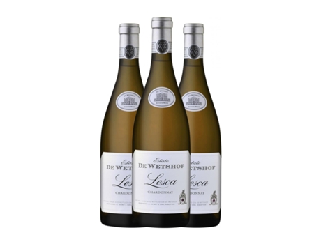 Vinho branco DE WETSHOF Lesca Chardonnay Robertson (0.75 L - 3 Unidades)