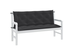Vidaxl Almofadões Banco Jardim 2pcs 150x50x7cm Mesclado Tecido