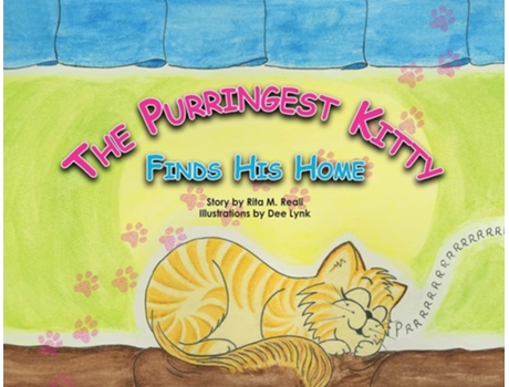 Livro The Purringest Kitty Finds His Home De Rita M Reali (inglês)