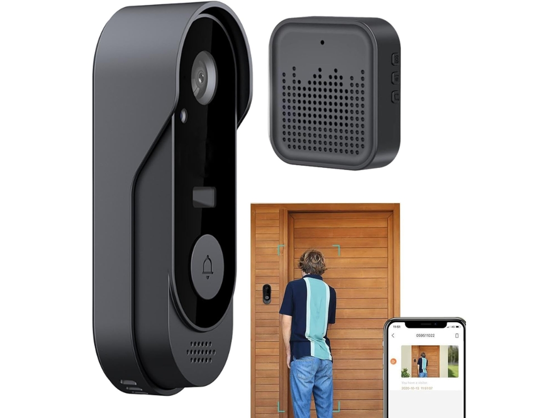 Genérico Wireless Com Câmera - Câmera De Vídeo Inteligente, Armazenamento Em Nuvem E Comunicação Bidirecional