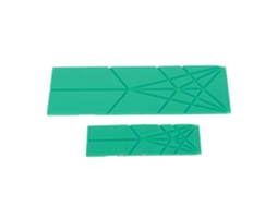2 Peças Conjunto De Ferramentas De Medição Tábua, 3 Em 1, Design Magnético, Polipropileno, Verde