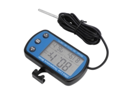 Lurelia Termómetro Digital Para Frigorífico E Congelador, Alta Precisão, Visor Lcd, Alarme Sonoro, Memória Máx./mín., Impermeável