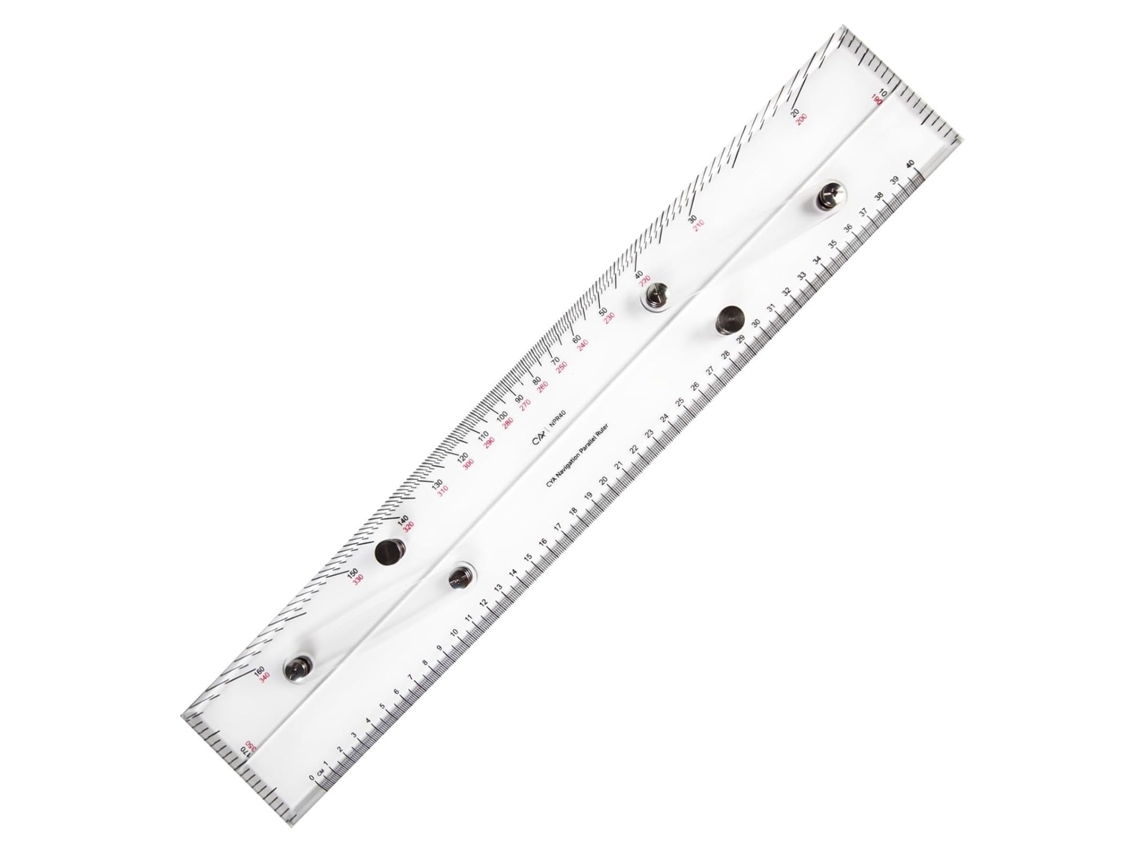 Régua Paralela Multifuncional Para Navegação Marítima De 45 Cm, Para