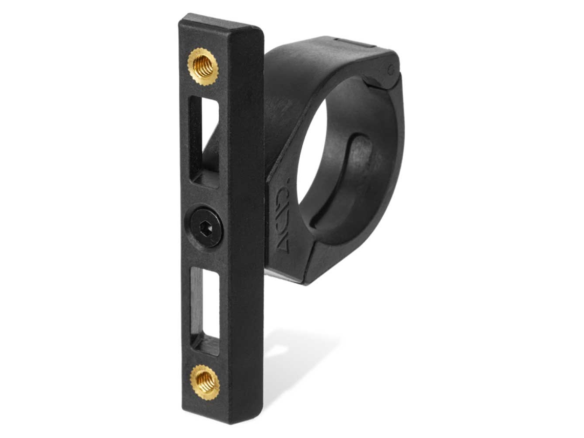 Adaptador de Gaiola para Garrafa de Guiador/Selim Prateado 27.4-35 Mmacid
