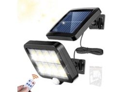 Luzes Solares Para Estacionamento, Postes De Iluminação Solar, Leds Brilhantes Alimentados Por Energ Gokoco