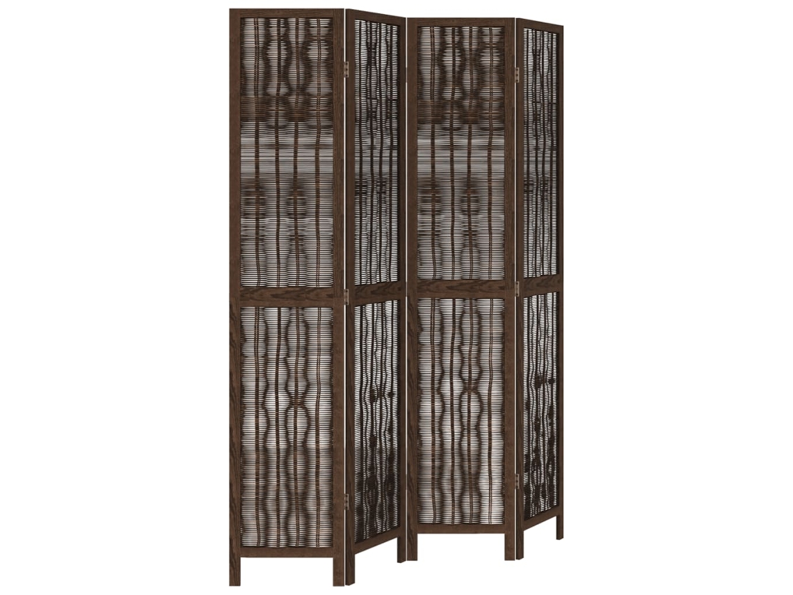 Room Divider, Room Dividers Vidaxl Marrom Madeira (40 X 200 Cm)