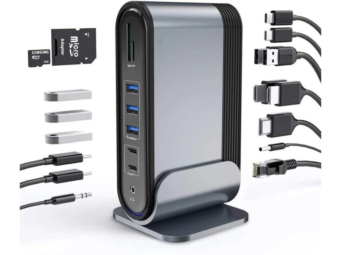 Adaptador Docking Station Bestvite Prata