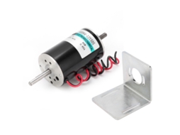 Motor Dc De Alta Velocidade 80w Micro Cw Ccw Eixo Duplo Regulação De Velocidade 12v Xd60d9412y50s Com Suporte