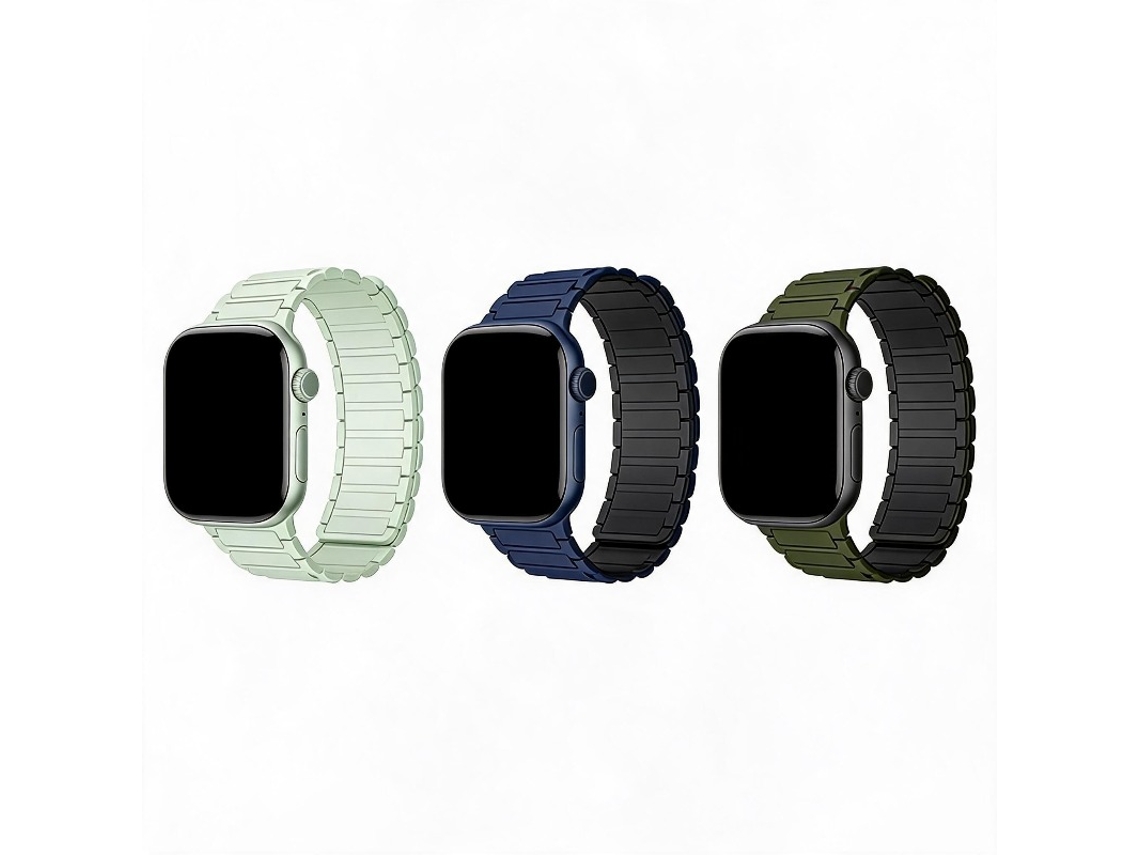 3 Pcs Bracelete Para Apple Watch 38/40/41/42mm Cuich