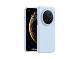 Capa De Celular Huawei Em Silicone Líquido Com Cobertura Total (azul Celeste, Mate70)