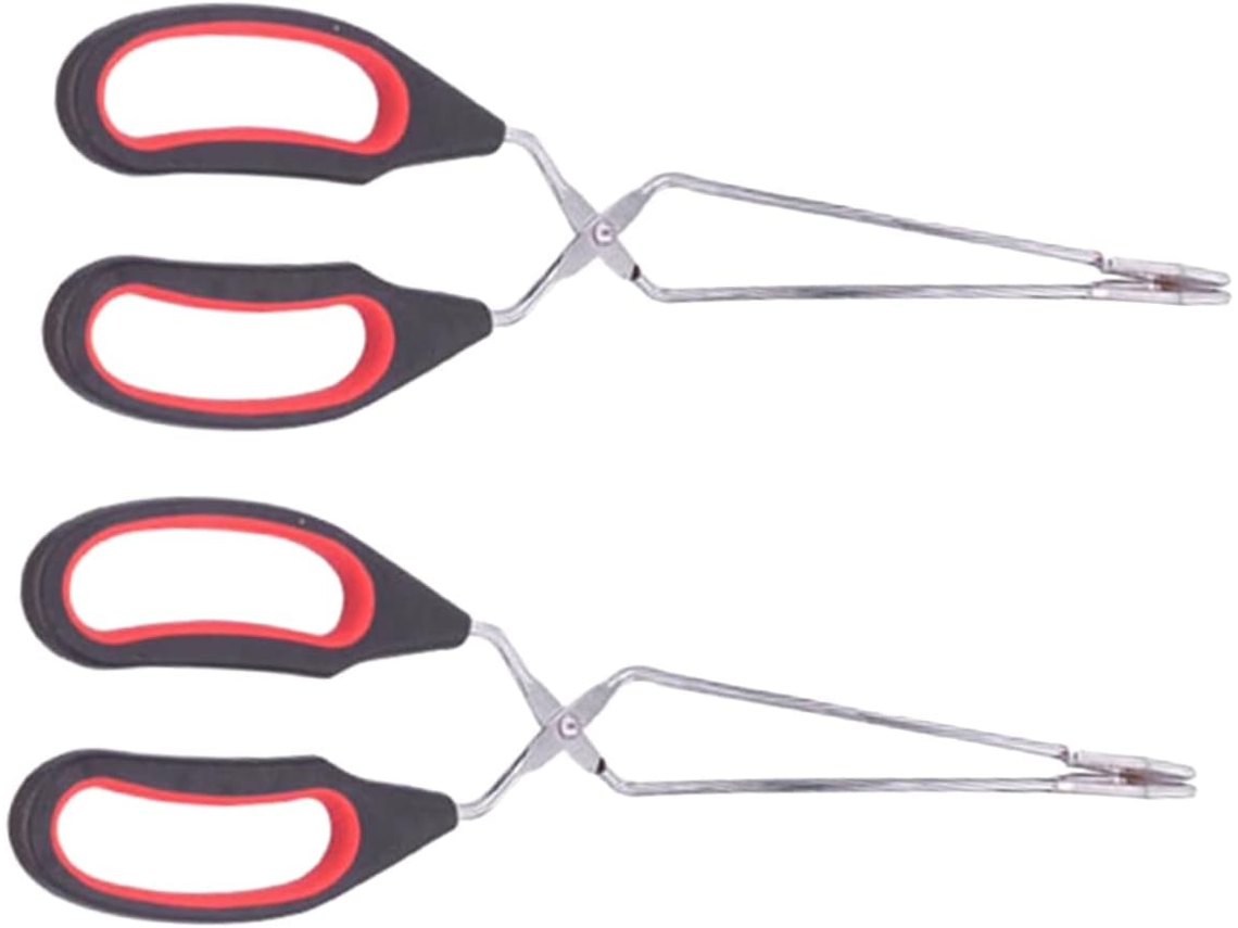 Pinça Para Churrasco Abaodam De 2 Peças, Utensílio De Cozinha Para Bife, Frituras, Pizza E Pão