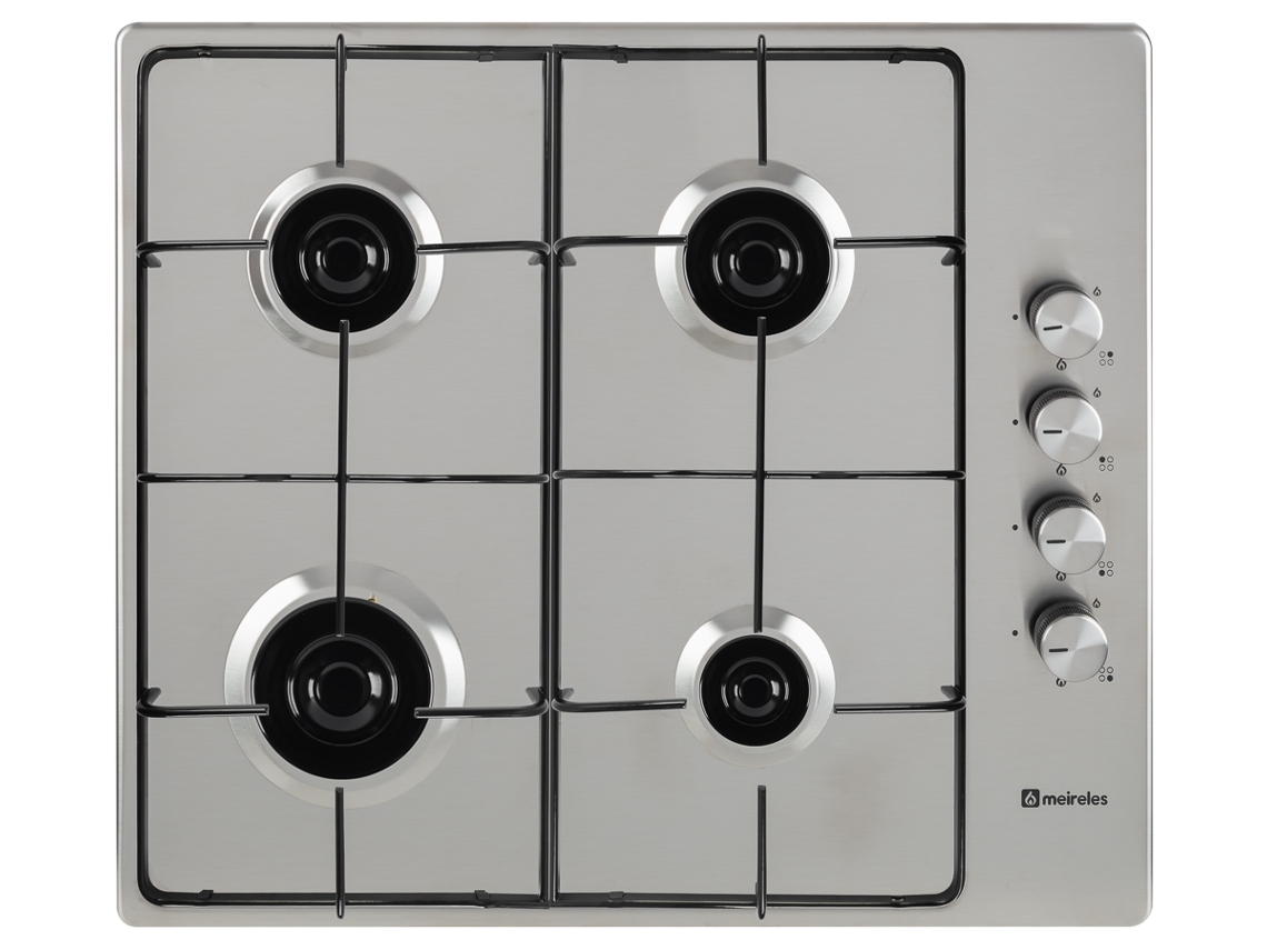 Placa de Gás MEIRELES MG 3640 X (Gás Butano-Propano - 58.5 cm - Inox)
