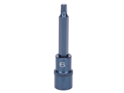 Chave de Parafuso Elétrico de Aço S2 com Bits Estrela e Hexagonal 100x6mm | S/MARCA