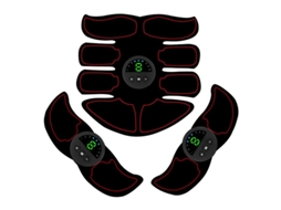 Estimulador Muscular Abdominal Ems Home Gym Vermelho Terno De Três Peças Slowmoose
