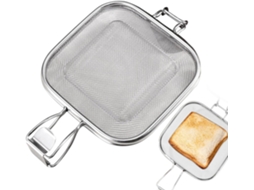 Sanduicheira Em Aço Inoxidável – Grelha Para Torradas
