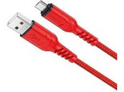 Cabo HOCO Victory X59 (Micro USB - 1m - Vermelho)