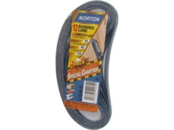 Tira Para Lima Elétrica Norton Conjunto De 12 Grãos Sortidos 50/80/120 13x454 Mm