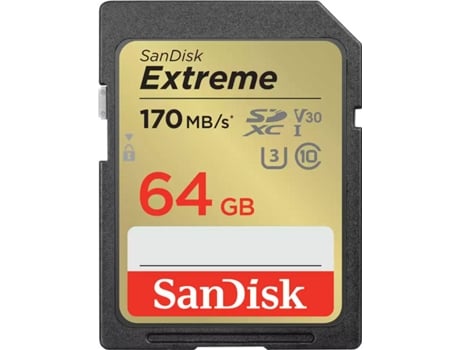 Sandisk Extreme 64 Gb Sdxc Uhs-I Classe 10