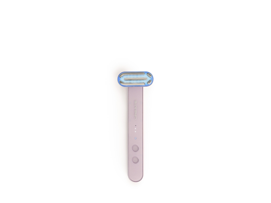 Skincare Led Wand 4 In 1 Varinha Facial Led 4 em 1 com Tecnologia Ems CREATE