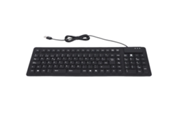 Teclado Com Fio Plegável Silencioso Em Espanhol Com 108 Teclas