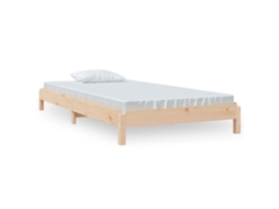 Cama Empilhável 90x190 Cm Madeira de Pinho Maciça MAISON EXCLUSIVE