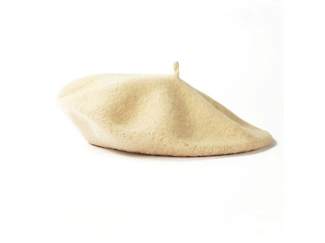 2026 gorro de Lana para Mulher Inverno Beret Cor Sólida Quente Tamanho Único Adequado para Caminhada
