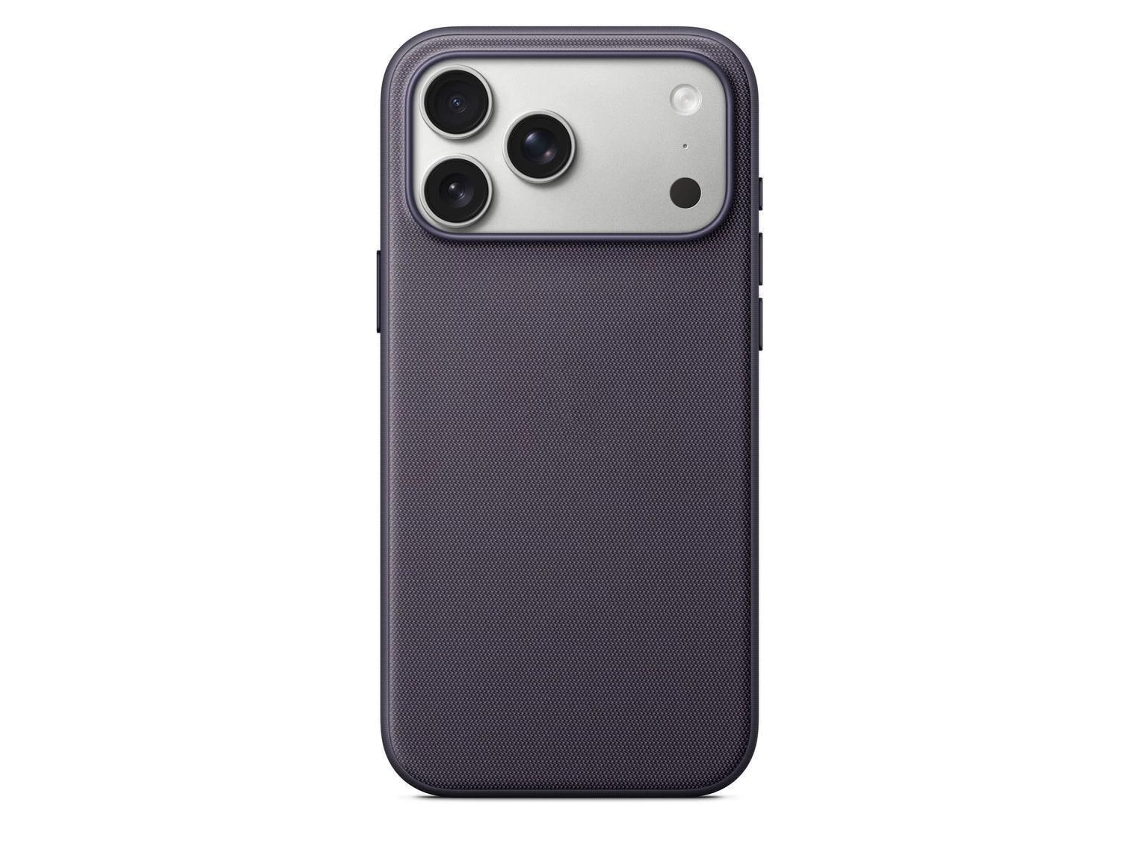 (apple 14 Roxo) Textura Trançada - Compatível Com Carregamento Magnético - Capa Macia Com Proteção Nas Bordas