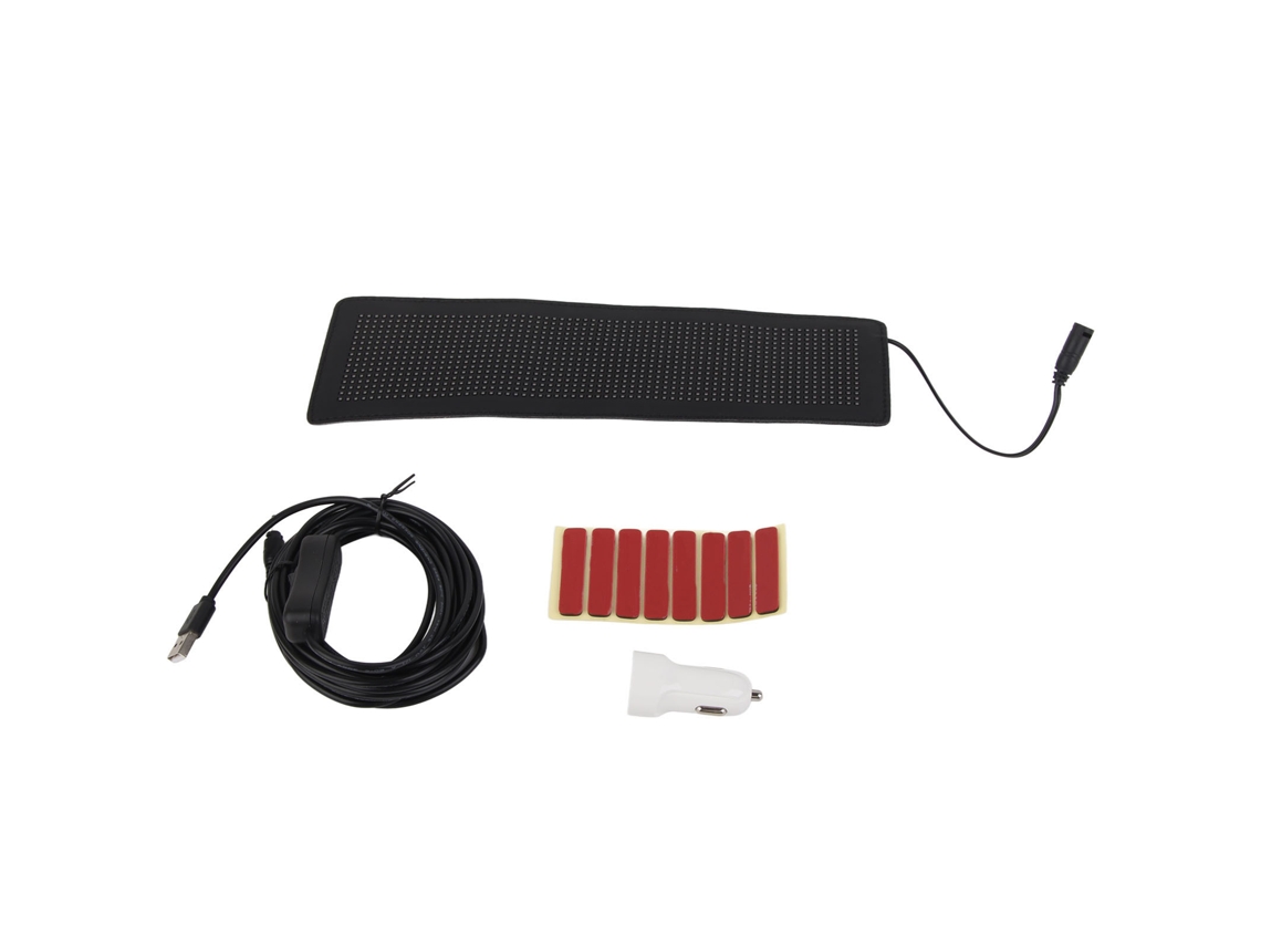 Panel Led Matricial Flexible Con Control por Aplicación Bluetooth, Ultrafino, para Coche, Fiesta, Bar.