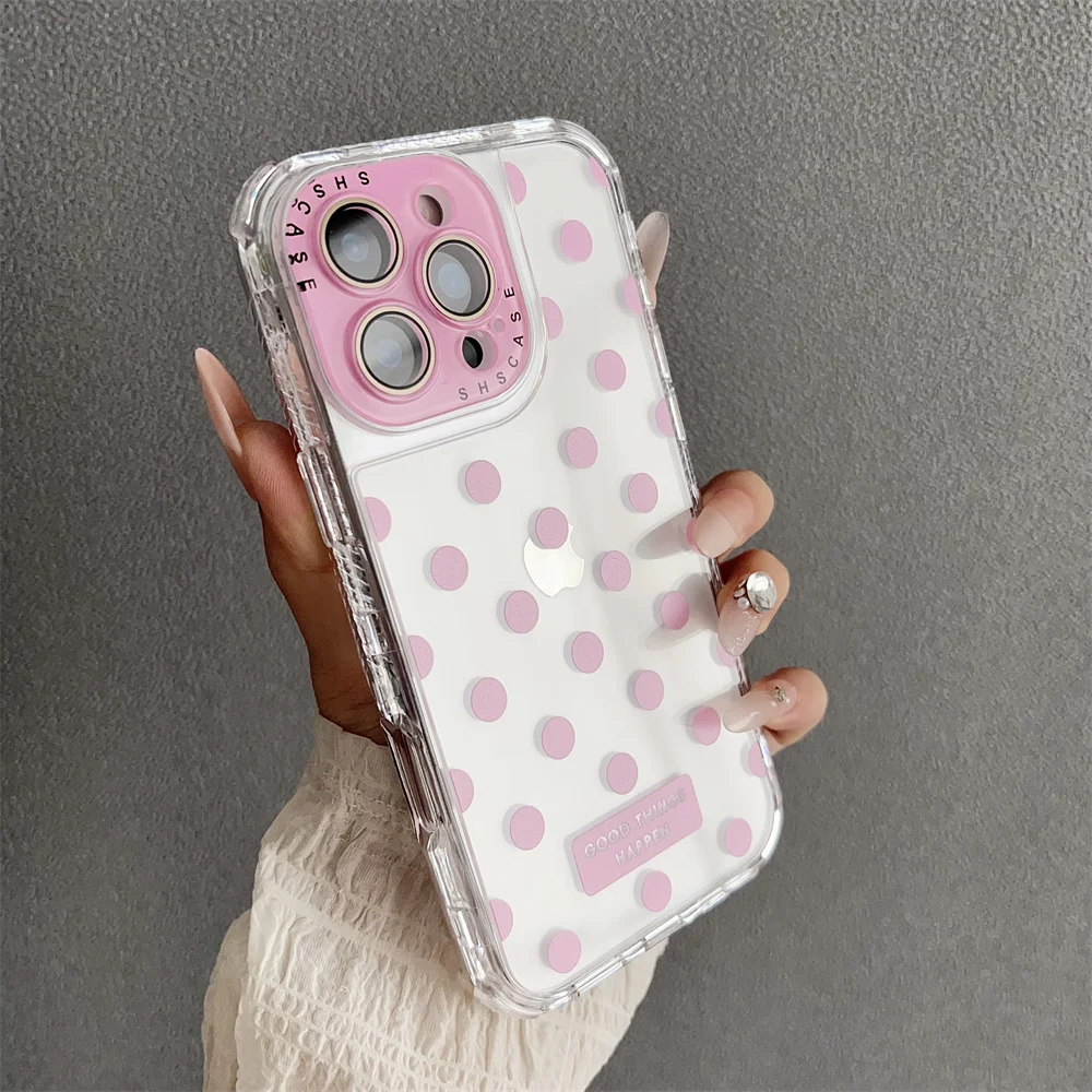 Capa Transparente De Tpu À Prova De Choque (iphone 13, Rosa), Compatível Com Iphone, Proteção Ultrafina.