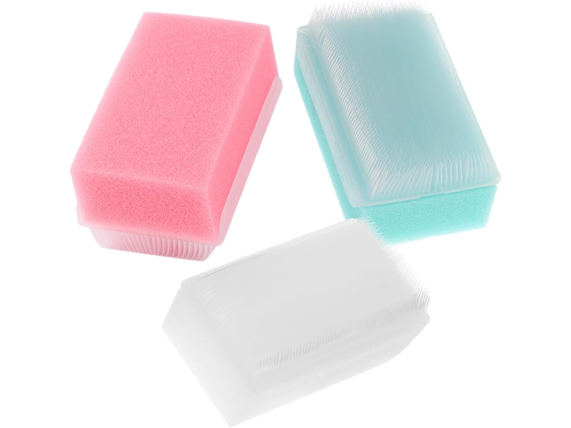 Conjunto De 3 Escovas Banho Bestyash Para Esfoliação E Massagem Do Cabelo Couro Cabeludo