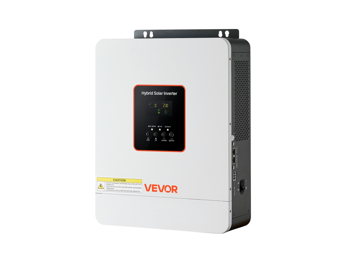 Inversor Solar Híbrido 3000 W Onda Senoidal Pura Controlador De Carga Mppt Vevor