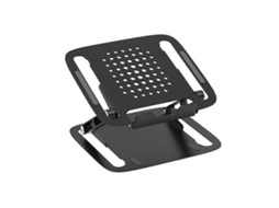 Suporte Super Estável Para Laptop Em Alumínio Com Cooler Para Laptops E Notebooks De 11 A 17 Polegadas Brilvibera