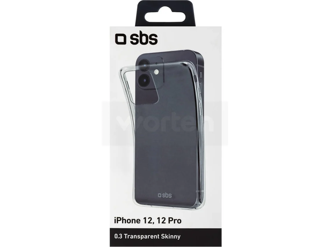 Capa iPhone 12, 12 Pro SBS Skinny Transparente