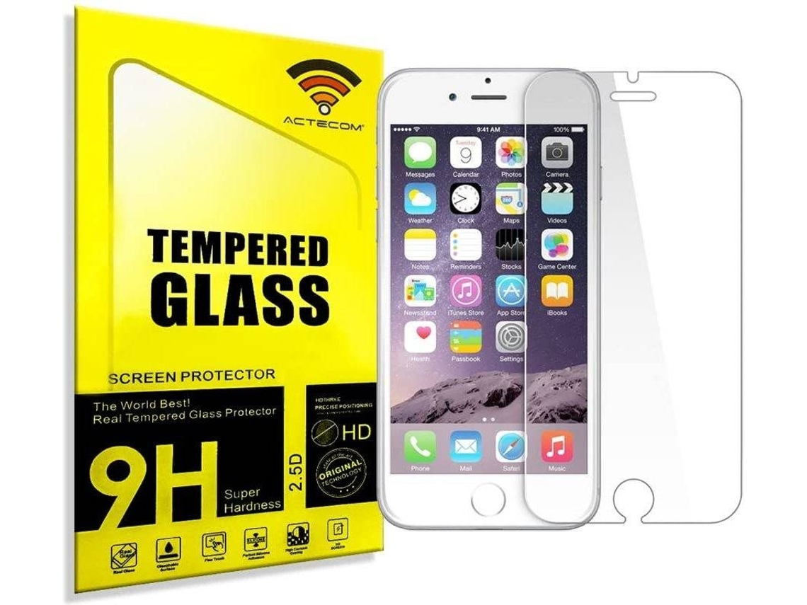 Película De Ecrã Vidro Temperado Para Iphone 6 Plus Elysve