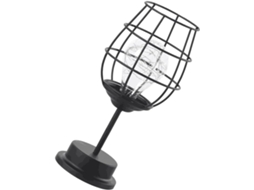 Luminária Noturna de Ferro com Led de Luz Quente e Suave para Quarto. SFUSHOS