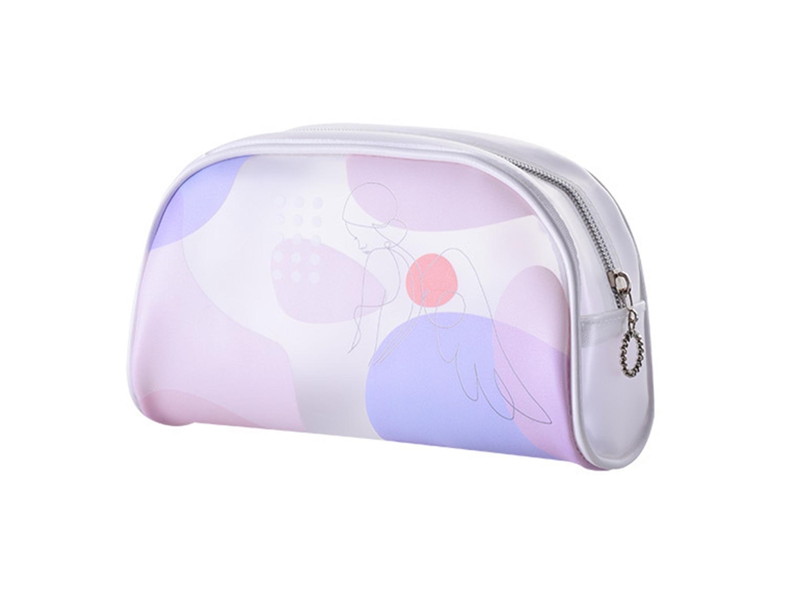 Bolsa De Maquiagem Transparente Impermeável Para Viagens De Negócio Com Armazenamento Espaçoso