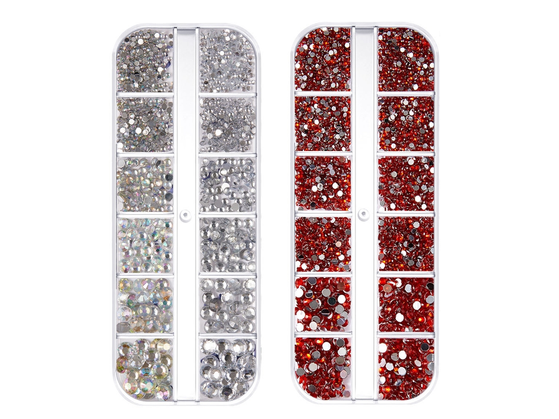 Pedrinhas Para Unhas Decoradas Pedrinhas Coloridas Para Maquiagem Lisa Estilo 2 ZMDECQNA