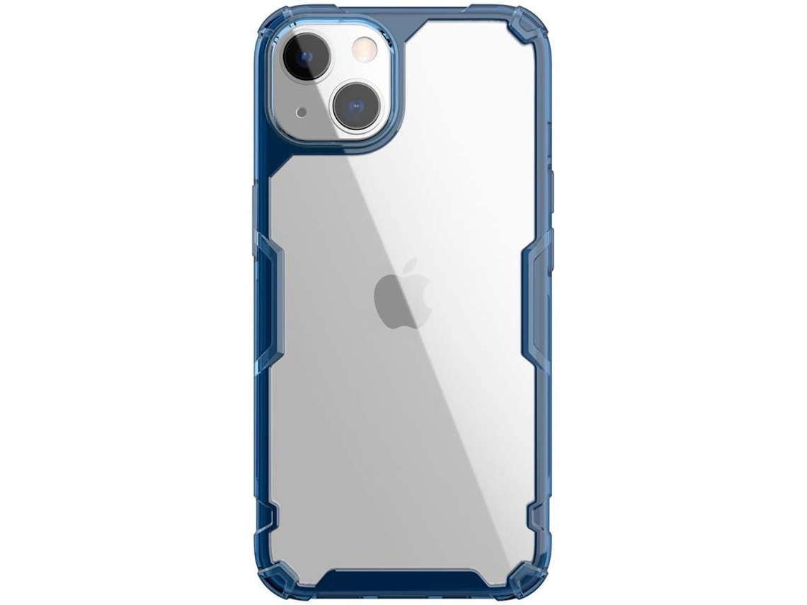 Capa para iPhone 13 NILLKIN Silicone Azul