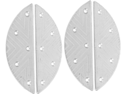 Placa De Ferro Para Reparo Salto Sapatos E Botas, 2 Pares