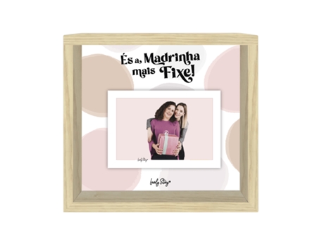 Moldura LOVELY STORY (23 x 23 cm - Madeira)