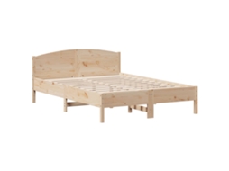 Cama Sem Colchão 120x200 Cm Madeira de Pinho Maciça MAISON EXCLUSIVE