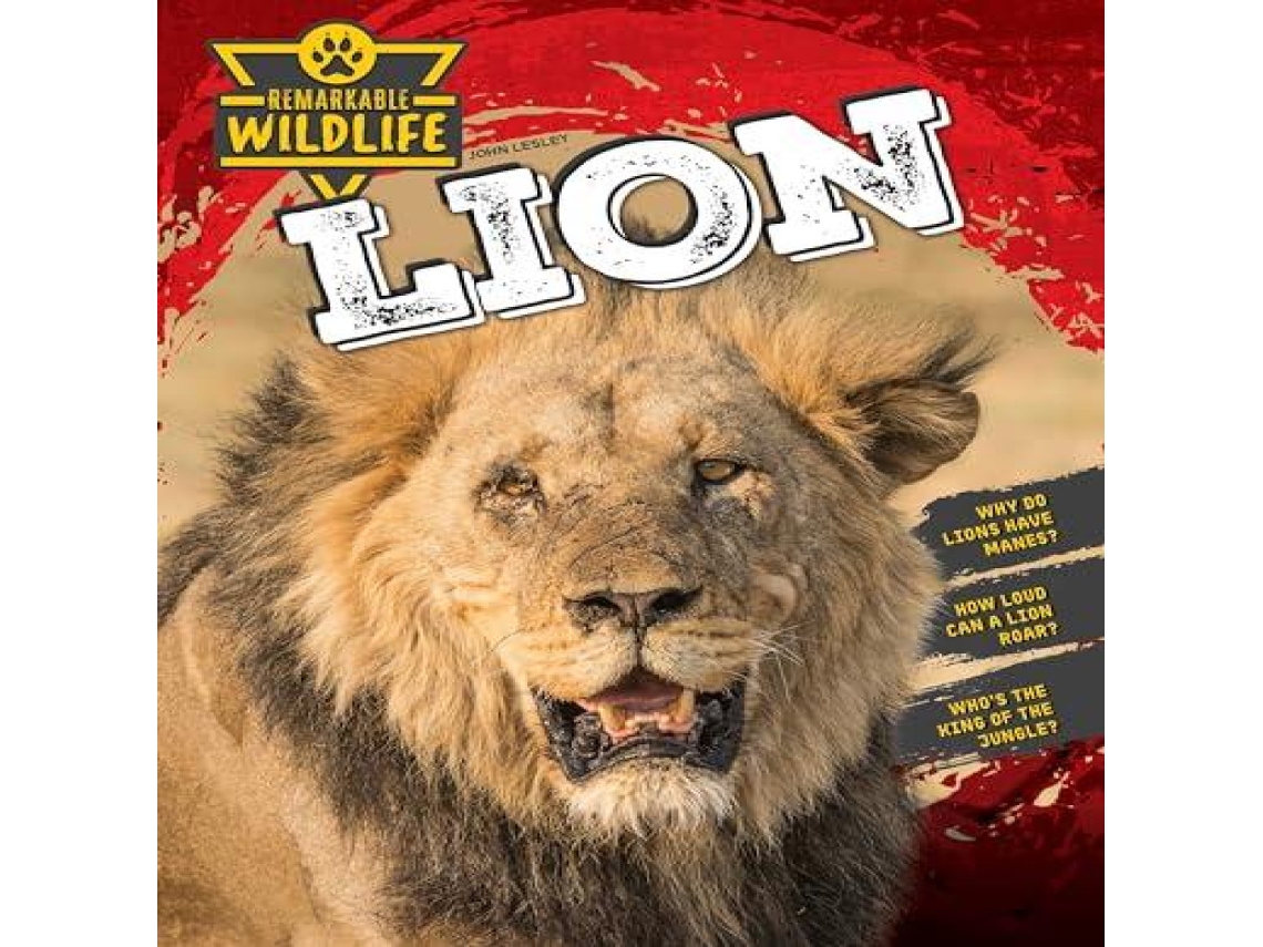 Livro Lion de John Lesley (Inglês)