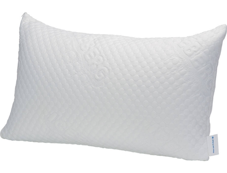 Almofada de espuma Viscoelástica com Capa Dupla Respirável (90X40Cm) Branco