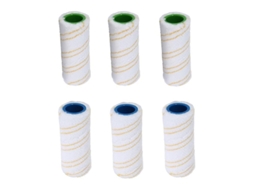 Acessórios de Aspirador Rolos de reposição 6 peças para escovas de rolo de limpeza de piso Fc7 Fc5 Fc3D Fc3
