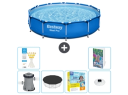 Bestway Piscina Bestway Steel Pro Redonda - 366x76 Cm - 7-peças S178