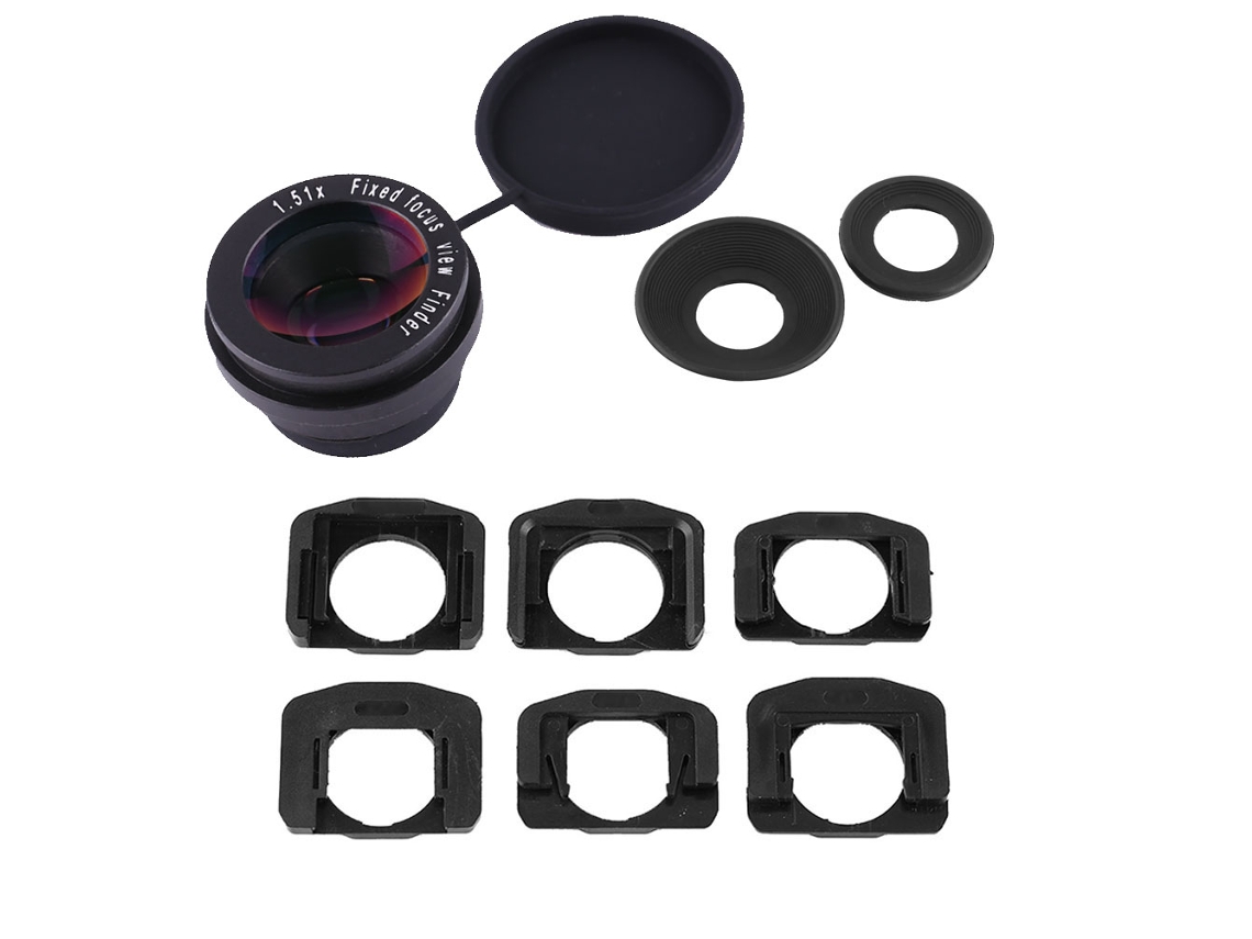 Raum-lupa Ocular De Visor Com Foco Fixo E Zoom, Visor De Ampliação Para Câmera