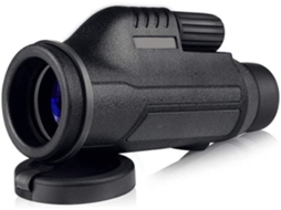 Binóculos ENKERS Monoculares 10X42 Monóculos para Adultos Bolso Portátil Leve para Observação de Pássaros Preto-Preto