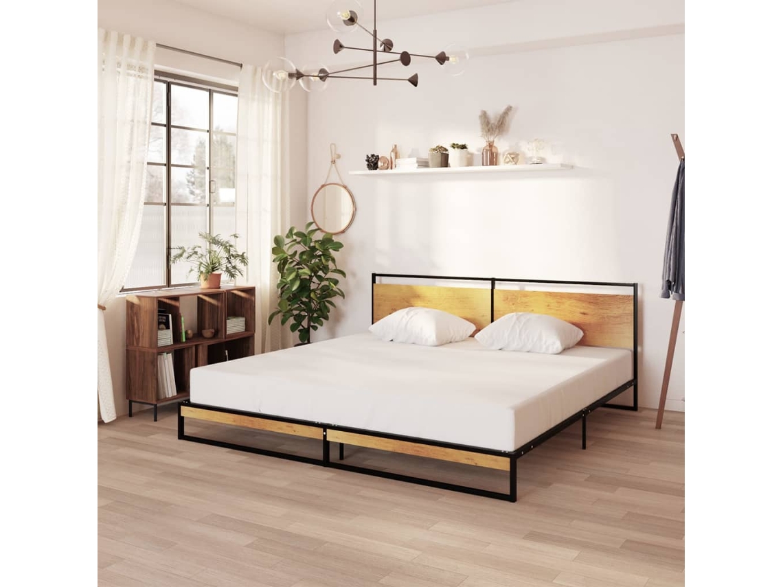 Estrutura De Cama Metal 200x200 Cm