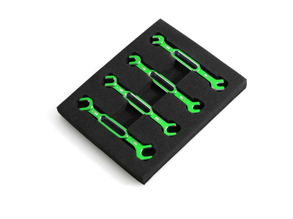 Mali 4pcs Chave Universal para Parafusos e Juntas de Bola Ferramenta para Carro Drone Barco Controle Remoto 3 6mm
