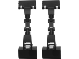 Conjunto 2 Clipes Fotos Multifuncionais Plástico Cabeça Dupla Suporte Prático Resistente Desenho Esboço Ideal GOKOCO